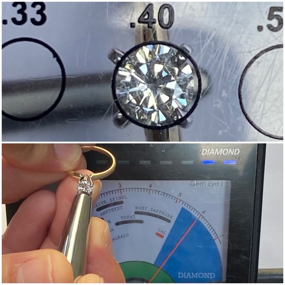 Gorgeous😍 14KT Solitaire Diamond engagement ring💍💎✨ - Picture 17 of 17